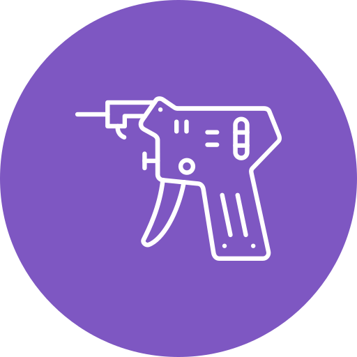 lock pick-pistool Generic Flat icoon