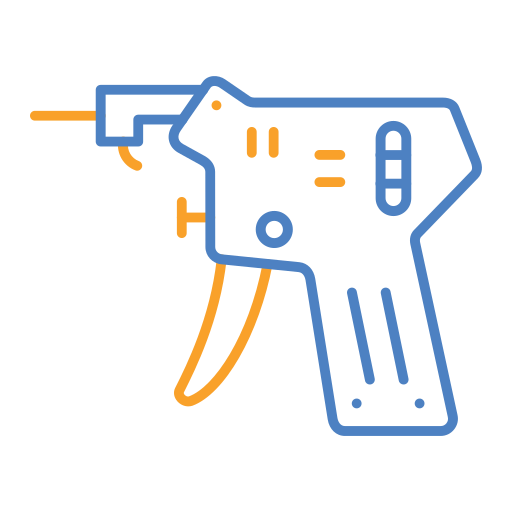 Lock pick gun Generic Outline Color icon