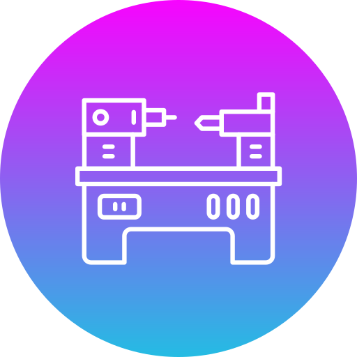 旋盤 Generic Flat Gradient icon