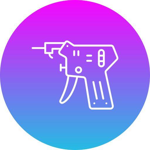 Lock pick gun Generic Flat Gradient icon