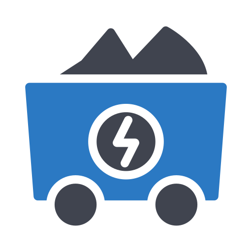 wóz górniczy Generic Blue ikona