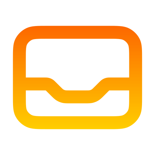 받은 편지함 Generic Gradient icon