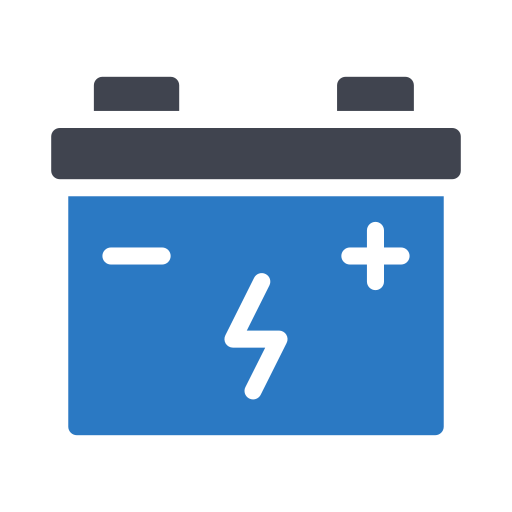Зарядка аккумулятора Generic Blue иконка
