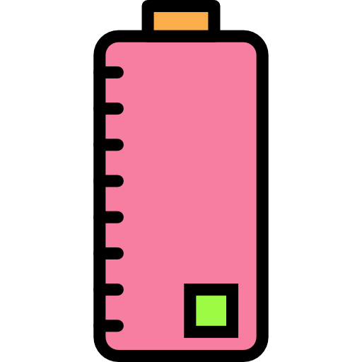 bateria Darius Dan Lineal Color ikona