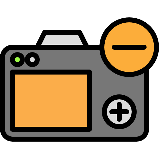 caméra Darius Dan Lineal Color Icône
