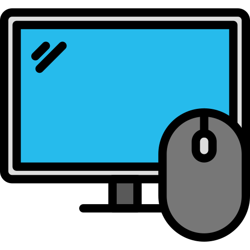 computadora Darius Dan Lineal Color icono