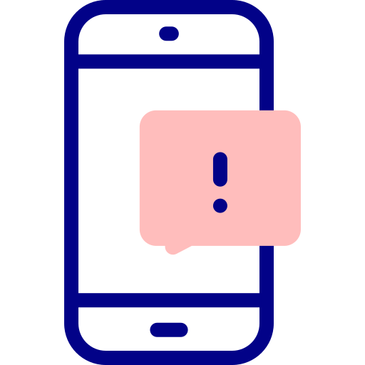 Телефонное оповещение Detailed Mixed Lineal color иконка