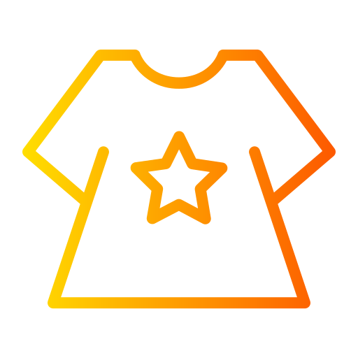 Tshirt Generic Gradient icon