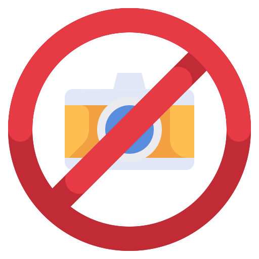 No Camera Generic Flat icon