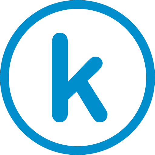 文字k Generic Blue icon