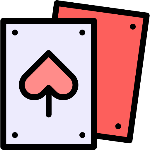 Игра в покер Generic Outline Color иконка