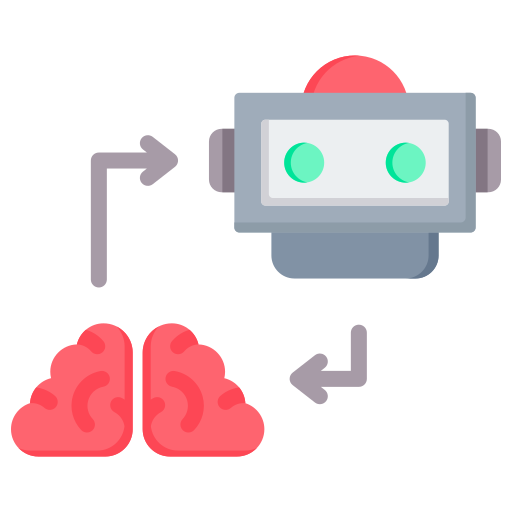 cervello robotico Generic Flat icona