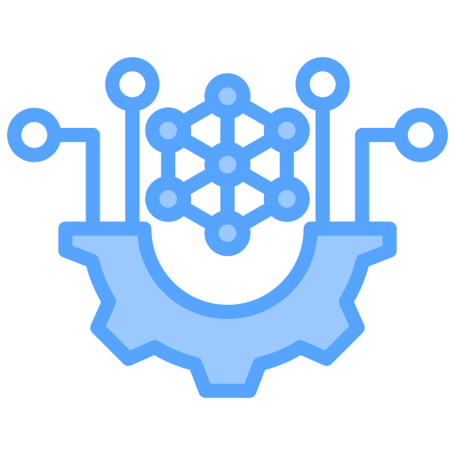 나노 기술 Generic Blue icon