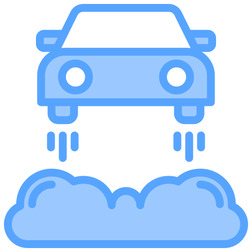 fliegendes auto Generic Blue icon