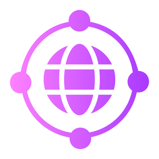 globales netzwerk Generic Flat Gradient icon