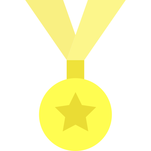 médaille Generic Flat Icône