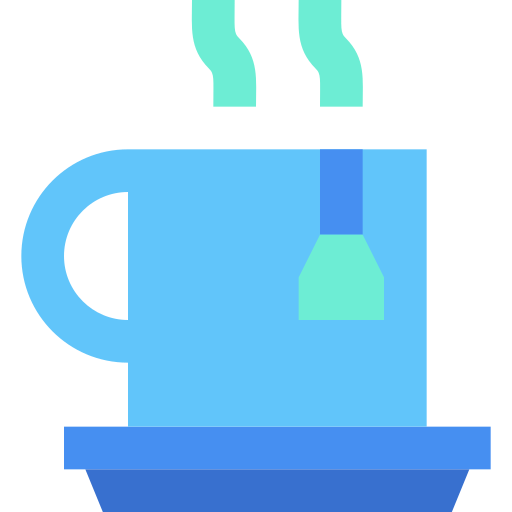 taza de té Generic Blue icono