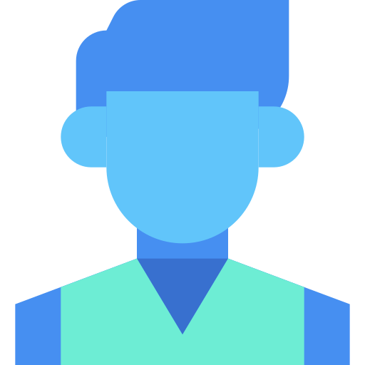 camarero Generic Blue icono