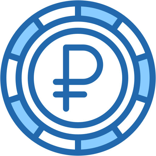 Ruble Generic Blue icon