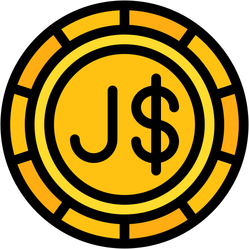 dólar jamaicano Generic Outline Color icono