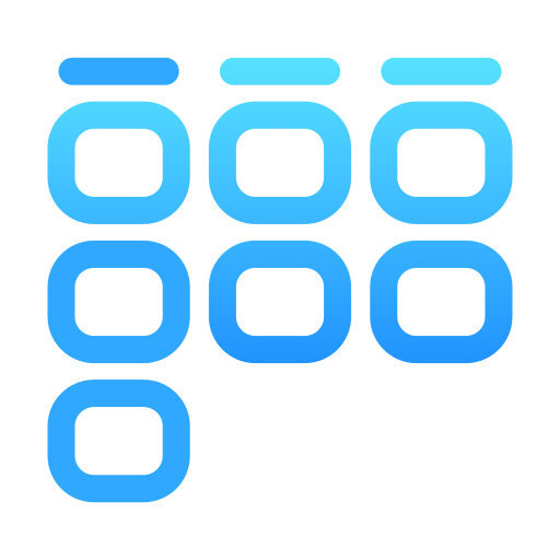 kanban Generic Gradient icoon