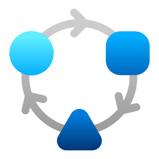 diagram Generic Flat Gradient icoon