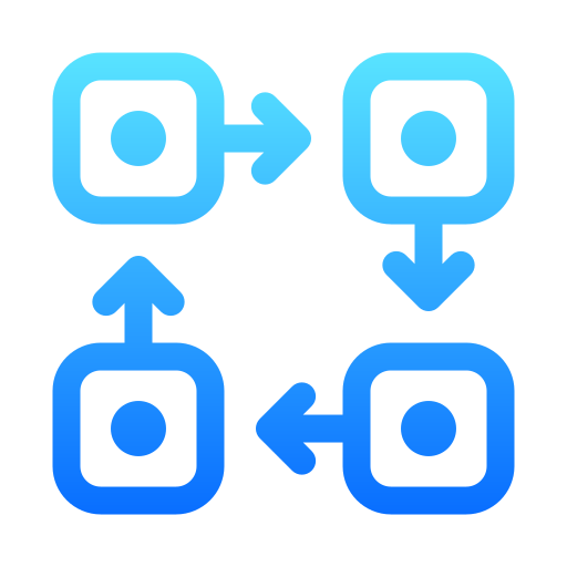 diagram Generic Gradient icoon