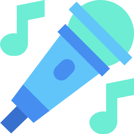 Karaoke Generic Blue icon