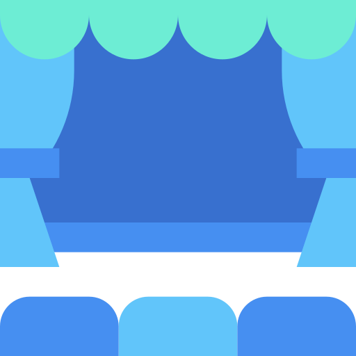 シアター Generic Blue icon