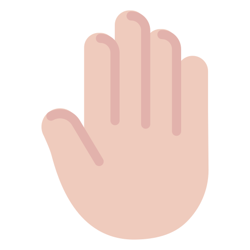 Raise hand Generic Flat icon