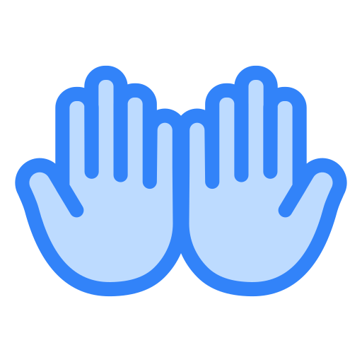 Praying Generic Blue icon