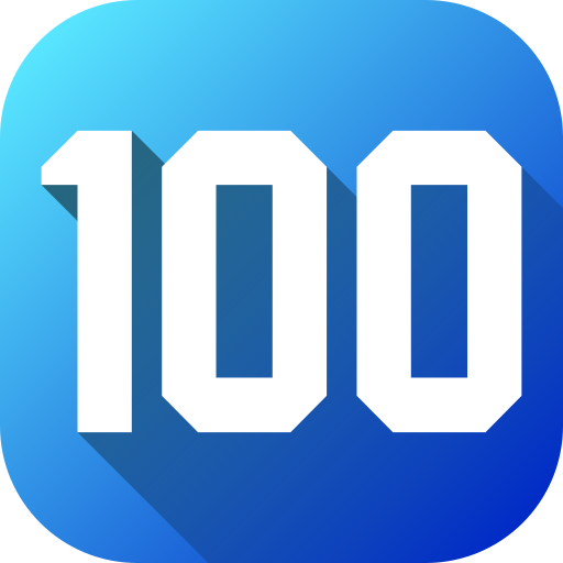100 Generic Flat Gradient ikona