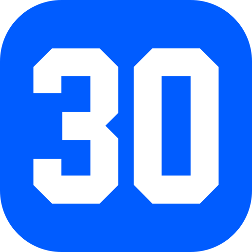 30 Generic Blue icoon