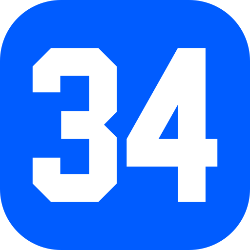 34 Generic Blue icoon