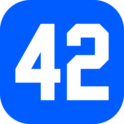 42 Generic Blue icoon