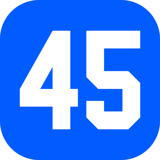 45 Generic Blue ikona