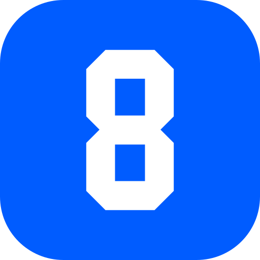 8 Generic Blue icona