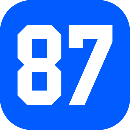 87 Generic Blue icona
