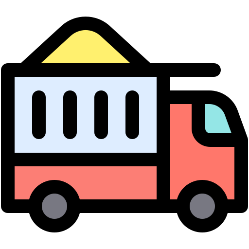 Dump Truck Generic Outline Color icon