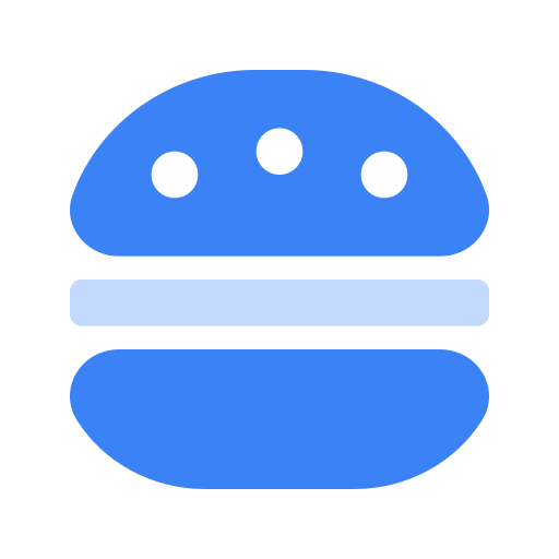 hamburger Generic Blue icona