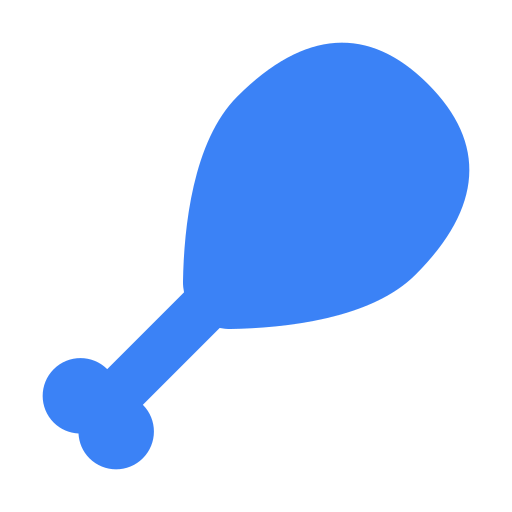 pałeczka do gry na bębnie Generic Blue ikona