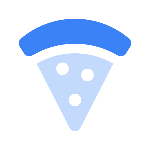 tranche de pizza Generic Blue Icône