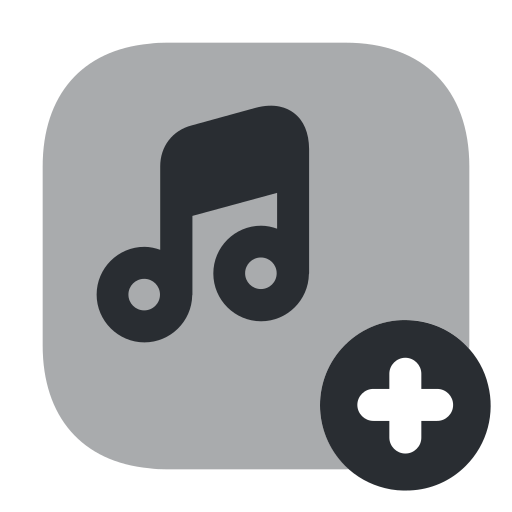 Music Generic Grey icon