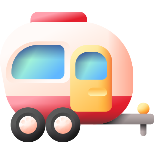 Caravan 3D Color icon