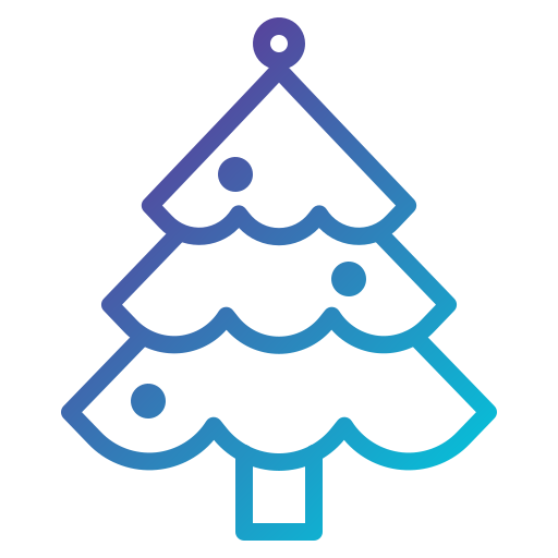 Christmas Tree Generic Gradient icon