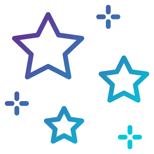 Stars Generic Gradient icon