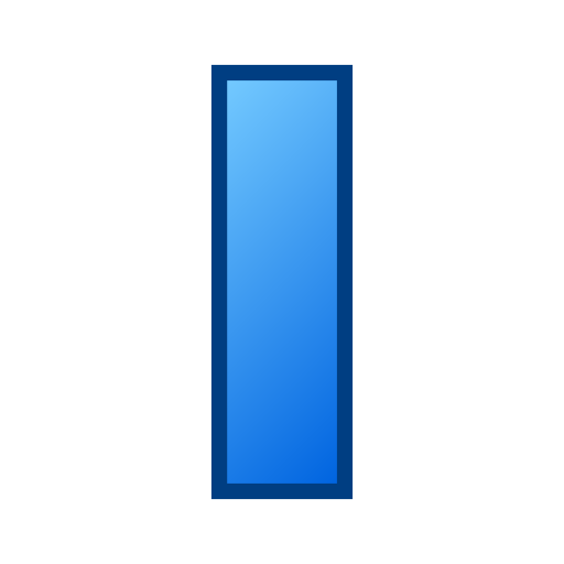 buchstabe i Generic Lineal Color Gradient icon