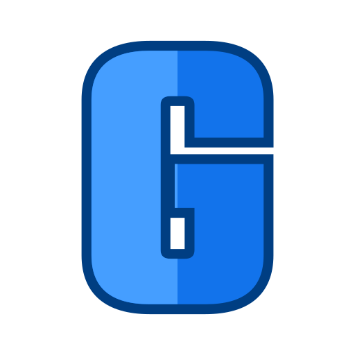 buchstabe g Generic Outline Color icon