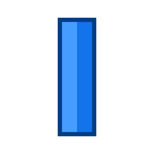 litera i Generic Outline Color ikona