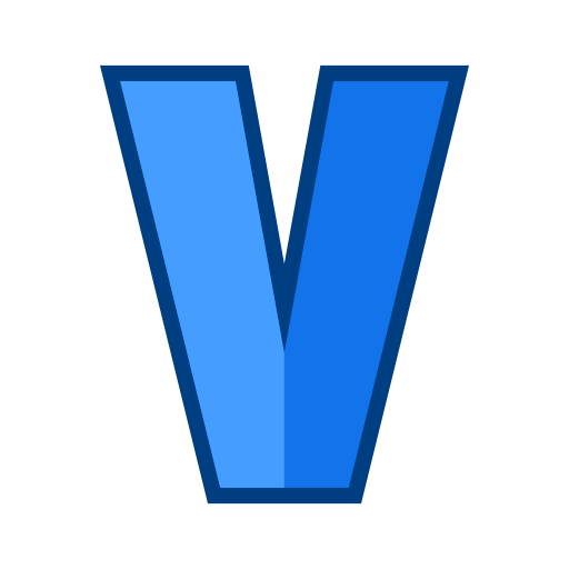 buchstabe v. Generic Outline Color icon